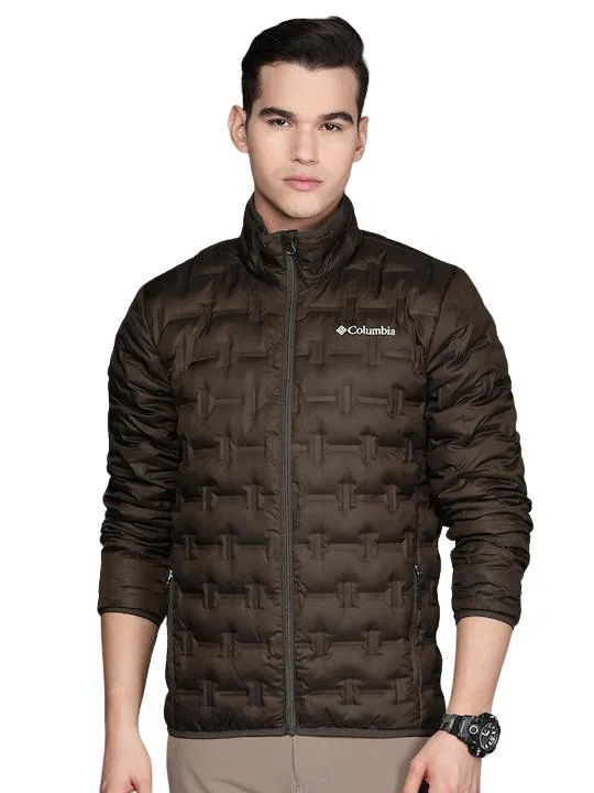 Smooth Feel Columbia Men Brown Delta Ridge Down Jacket