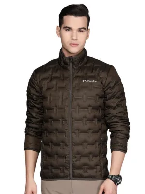 Smooth Feel Columbia Men Brown Delta Ridge Down Jacket