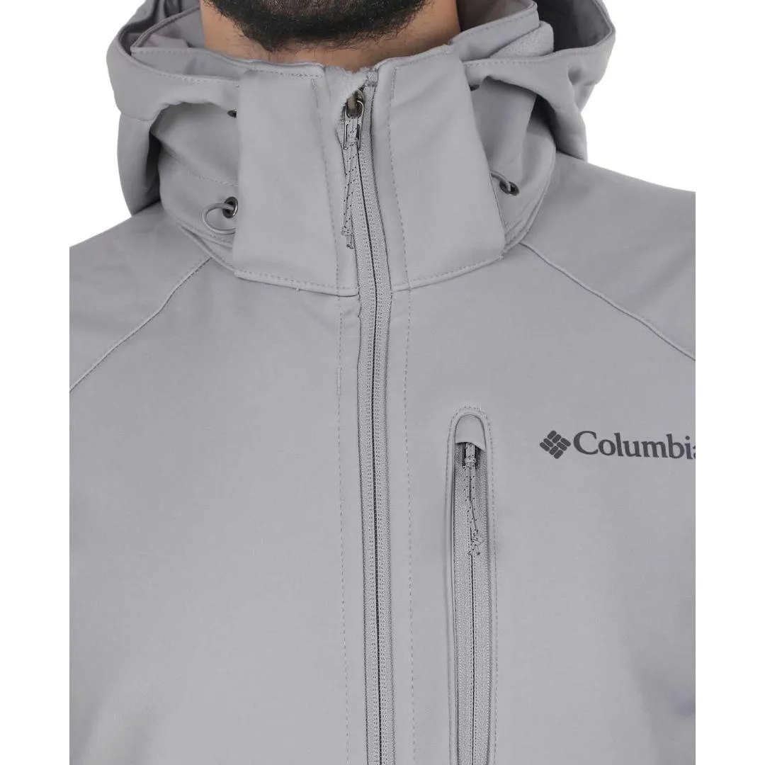 Fitted Wear Columbia Men Grey Cascade Ridge II Softshell