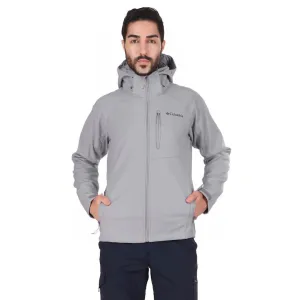 Columbia Men Grey Cascade Ridge II Softshell Warm Core