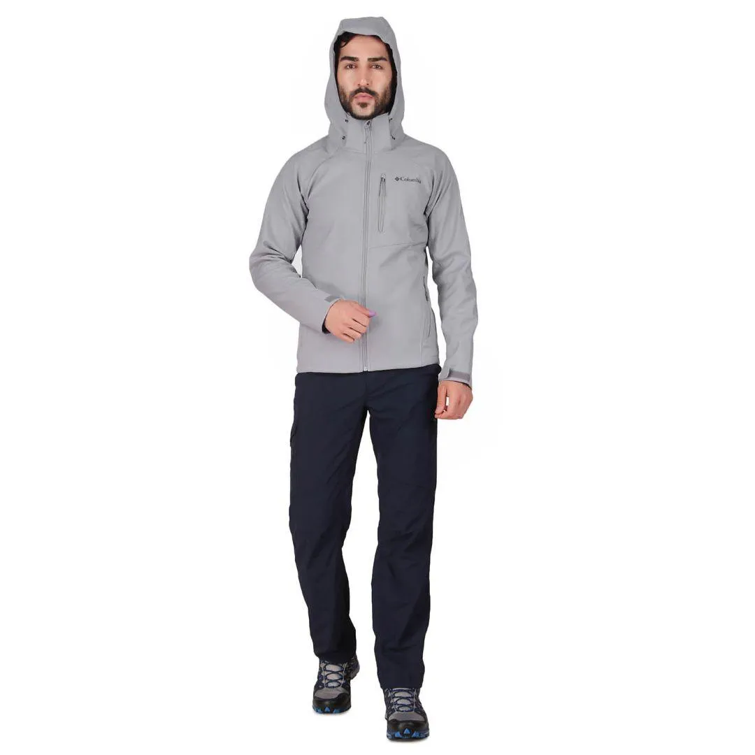 Columbia Men Grey Cascade Ridge II Softshell Easter Neutral Style
