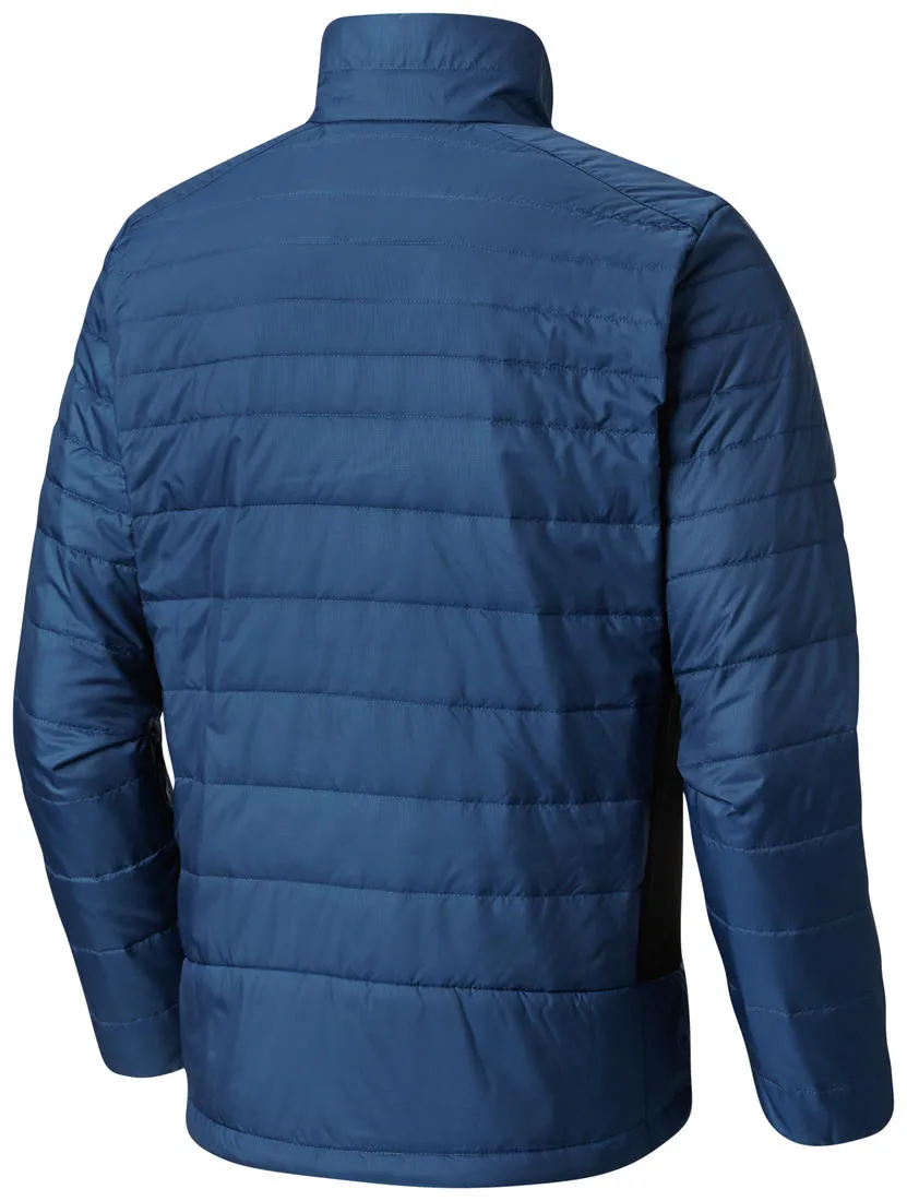 Dual Zip Functionality Eco - friendly Columbia Men Blue Passo Alto II Jacket