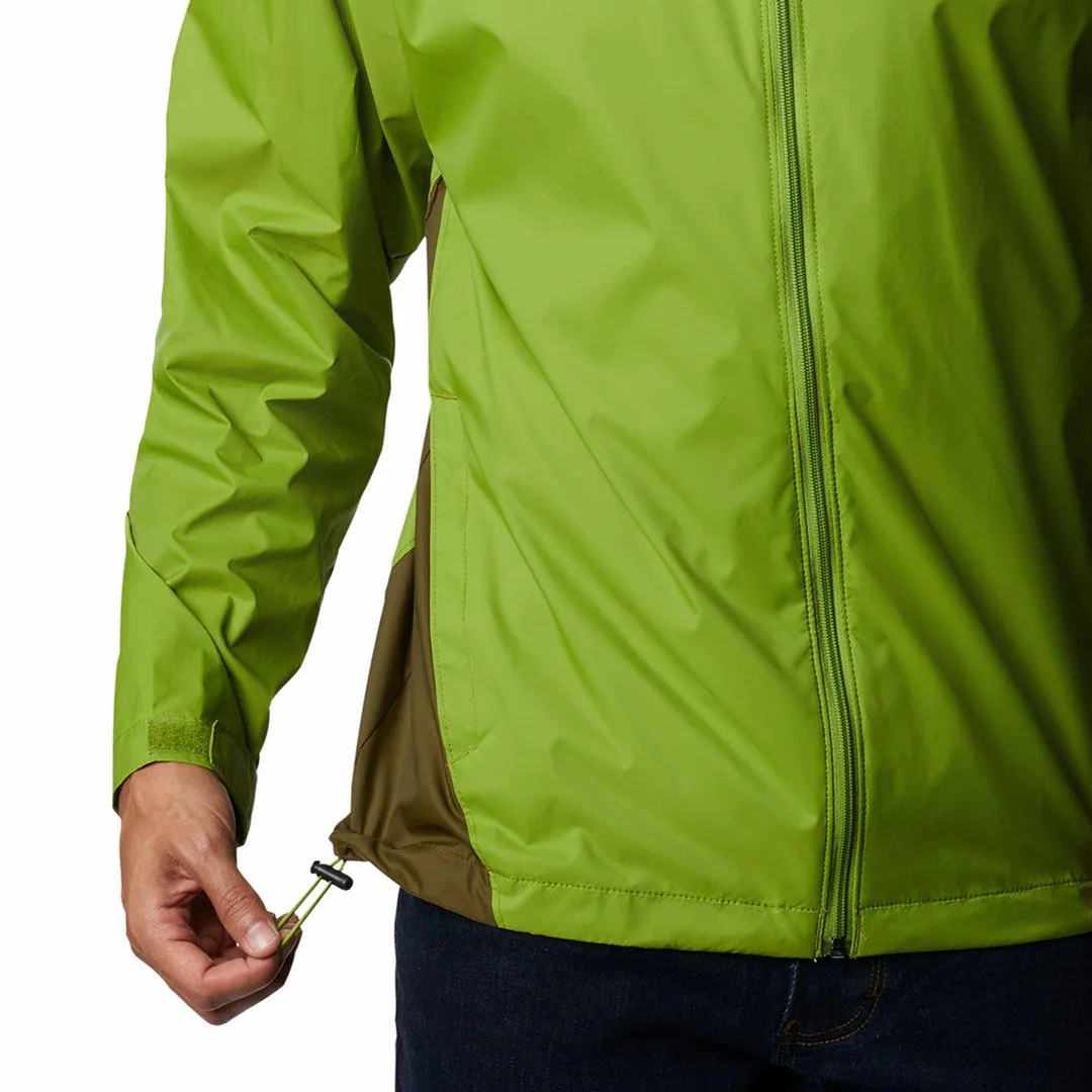Fashion Comfort Columbia Men Green Glennaker Lake Rain Jacket