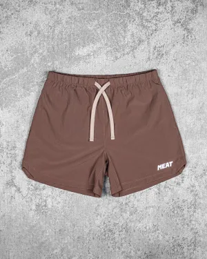 BENCHING SHORTS ?C CLASSIC / BROWN Lightweight Feel Utility Fit