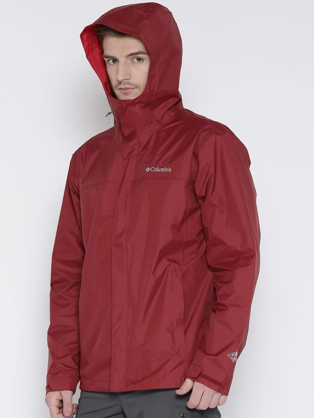 Columbia Men Red Watertight II Jacket Waterproof Easter