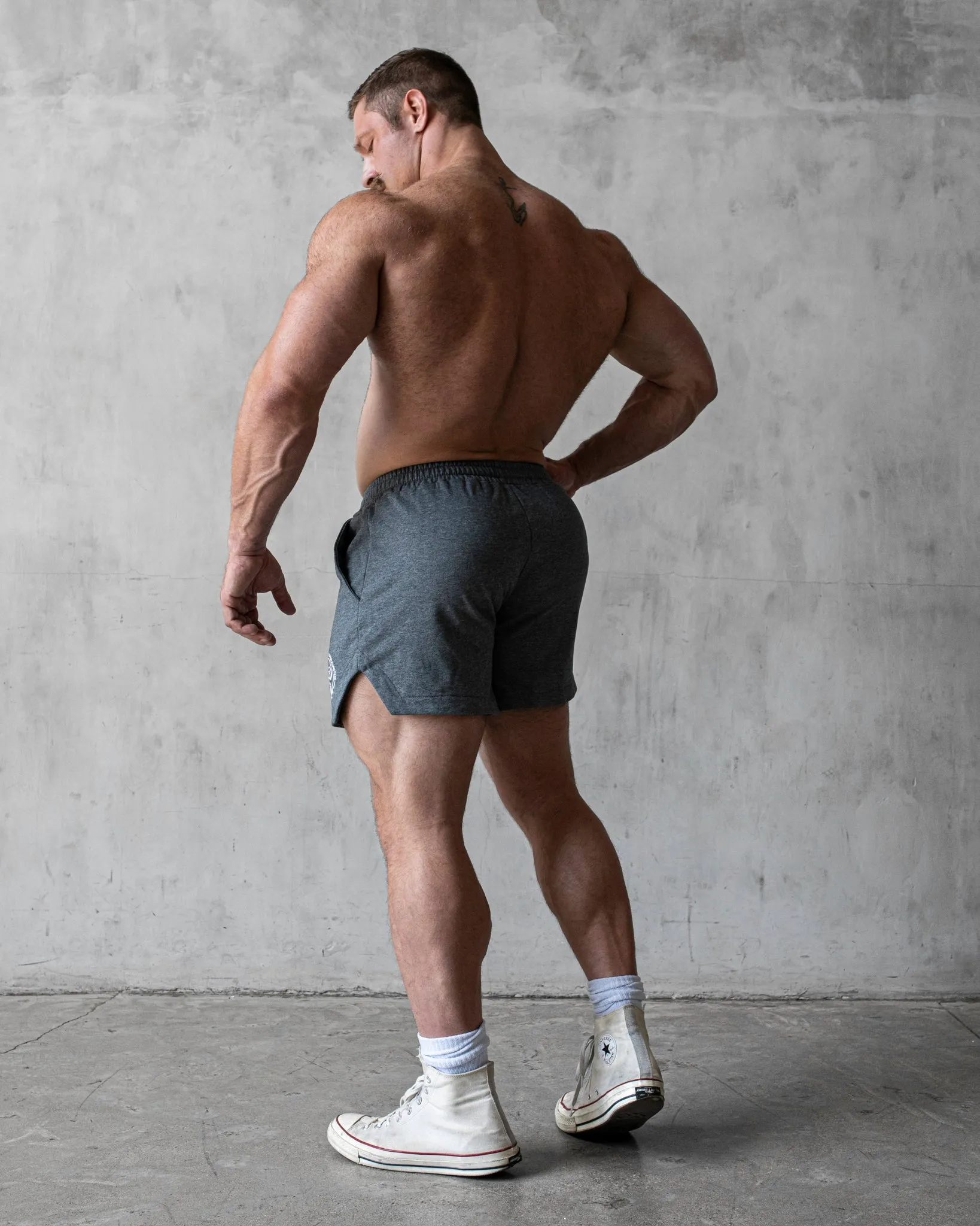 LIFTING SHORTS ?C COTTON / GRAPHITE GREY Gloves Roomy Comfort