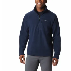 Columbia Men Blue Fast Trek III Half Zip Fleece Ridge Walk Soft Outfit