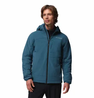 Columbia Men Teal OmniShield Silver Leaf Lite Down Jacket OdorControl Treatment