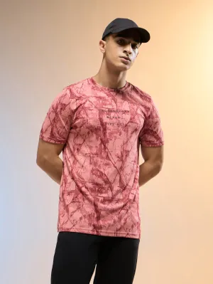 Men Printed Slim Fit Round Neck T-shirt with TECHNOCOOL  Trendy Boots Warm Pullover