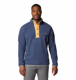 Holiday look Camp Friendly Columbia Men Navy Blue Helvetia II Half Snap Fleece