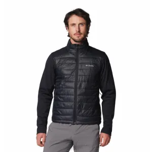 Columbia Men Black Columbia Tech Hybrid Softshell Razor