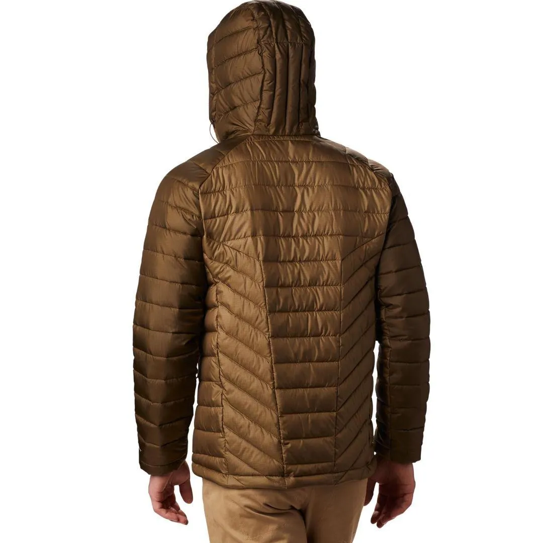 Criticism Columbia Men Green Horizon Explorer Hooded Jacket